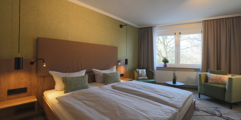 Komfort-Doppelzimmer Bild 1 LIHO Hotel Lindenhof Lübeck • Urlaub in Schleswig Holstein